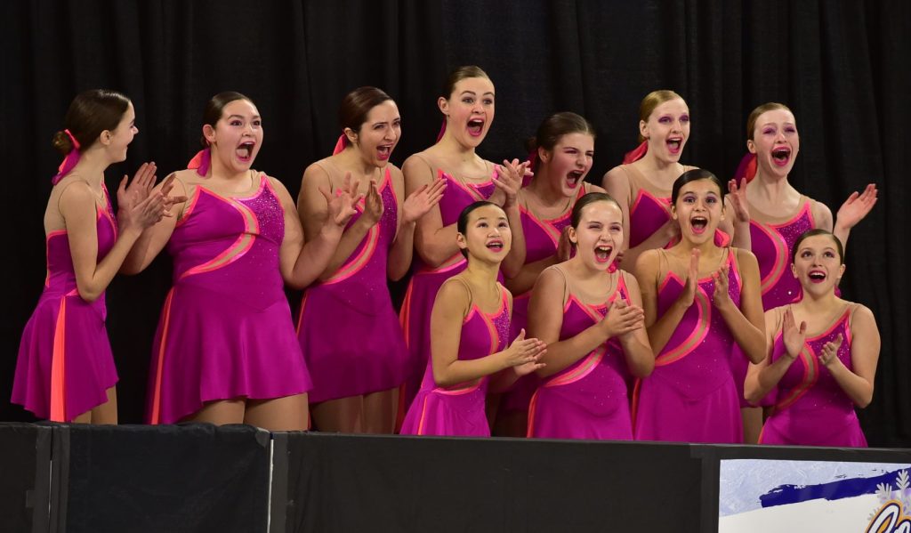 When you hear you received a season high score!! Synchro Stars